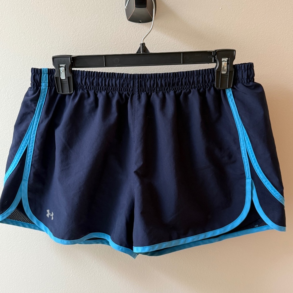 Under Armour Navy/Baby Blue Shorts